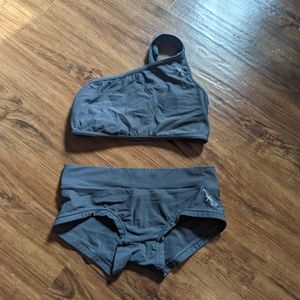 Women's Athletic Shorts - Gray